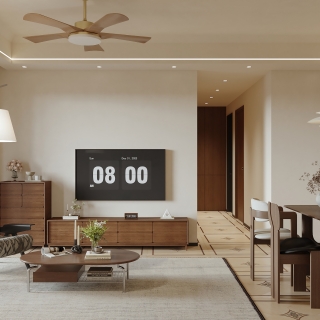 现代中古风 客餐厅 单张1