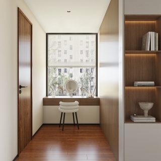 现代主卧衣帽间