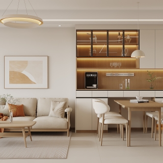 现代客餐厅特写A