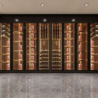 梁生酒柜_1_互动式灯光混合