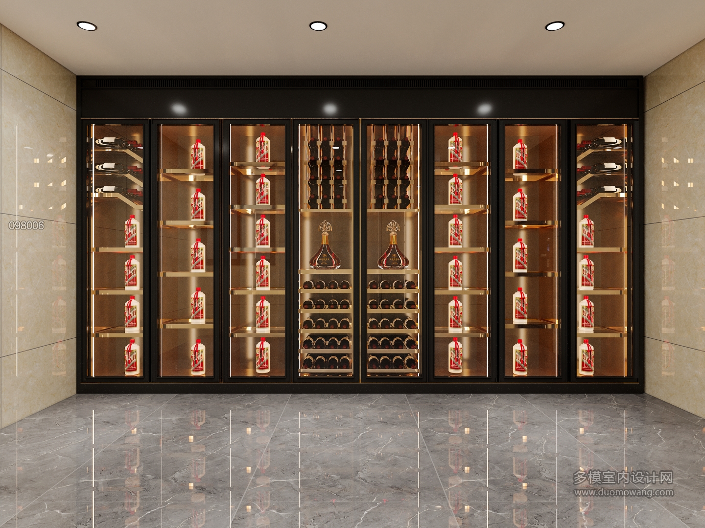 梁生酒柜_1_互动式灯光混合