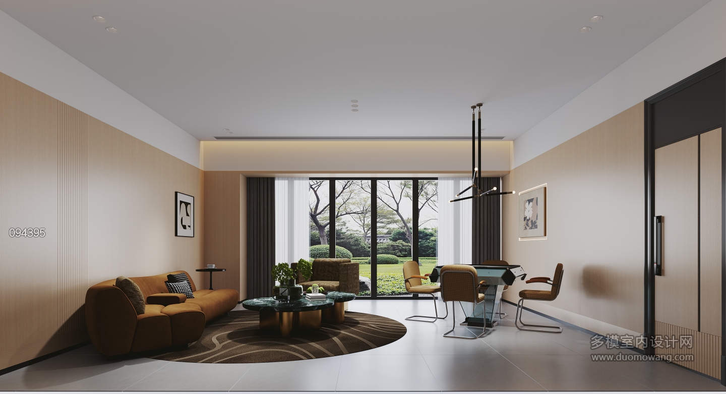 现代会所麻将室一