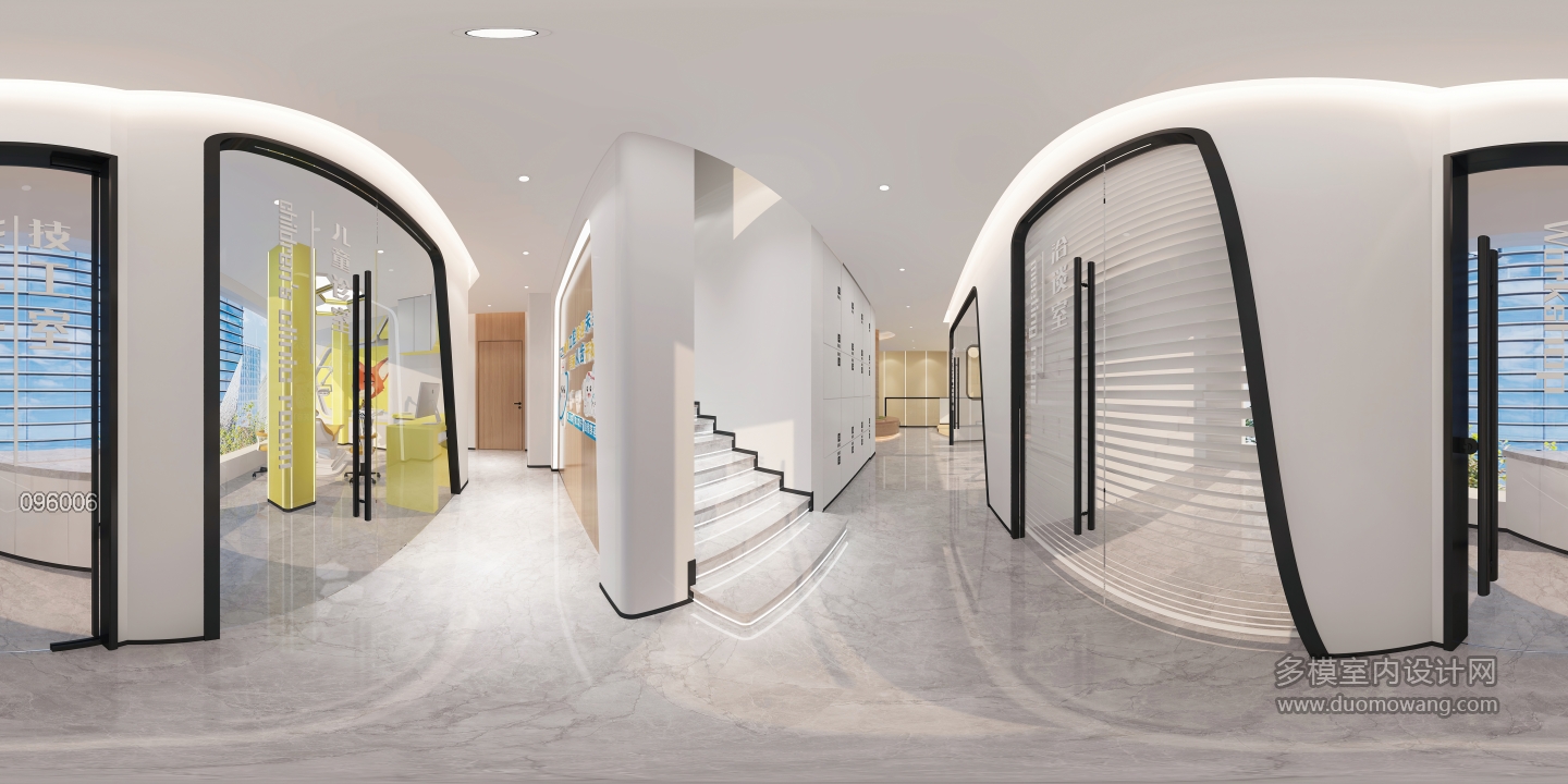 现代口腔医院2F走廊 (1)