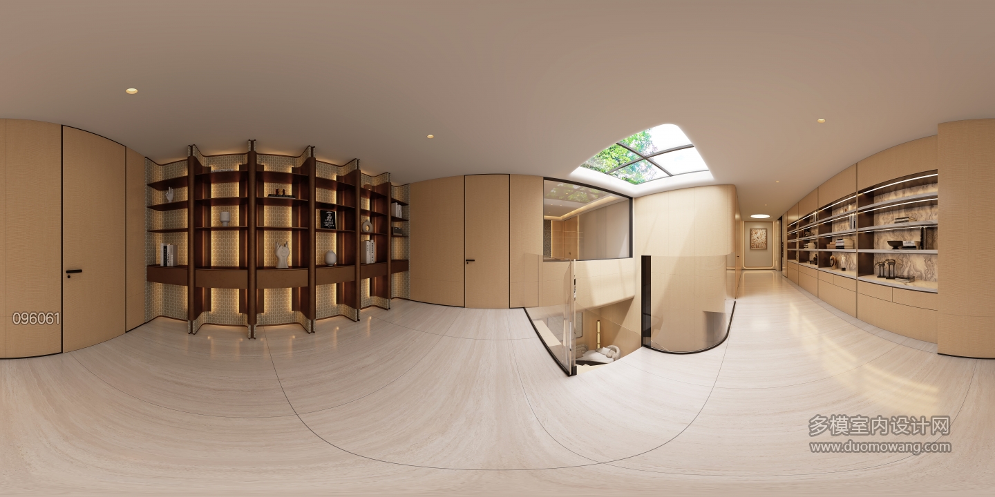 现代负一楼楼道360