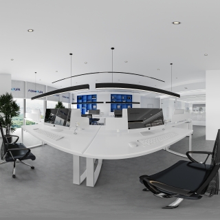 现代公共办公区