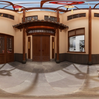 新中式潮汕火锅店接待大厅 (1)