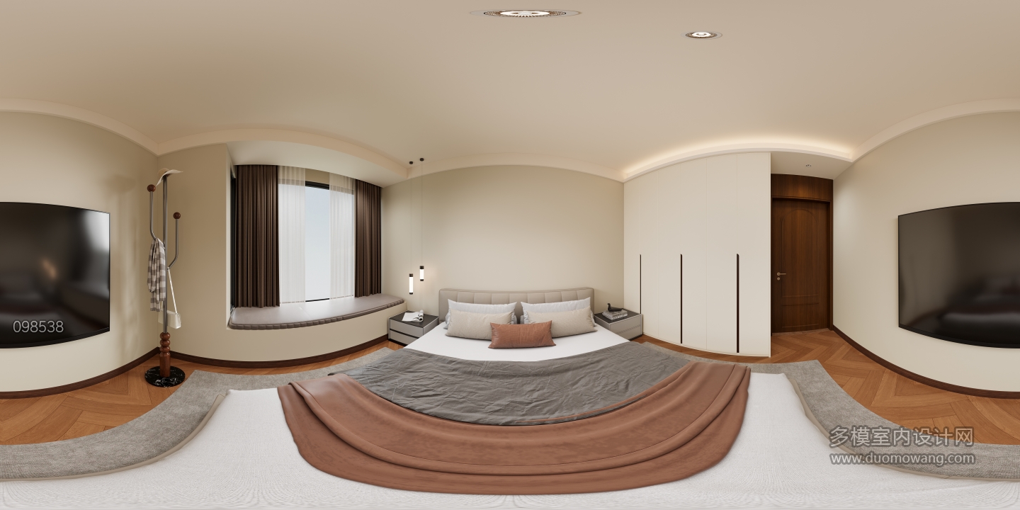 次卧室全景