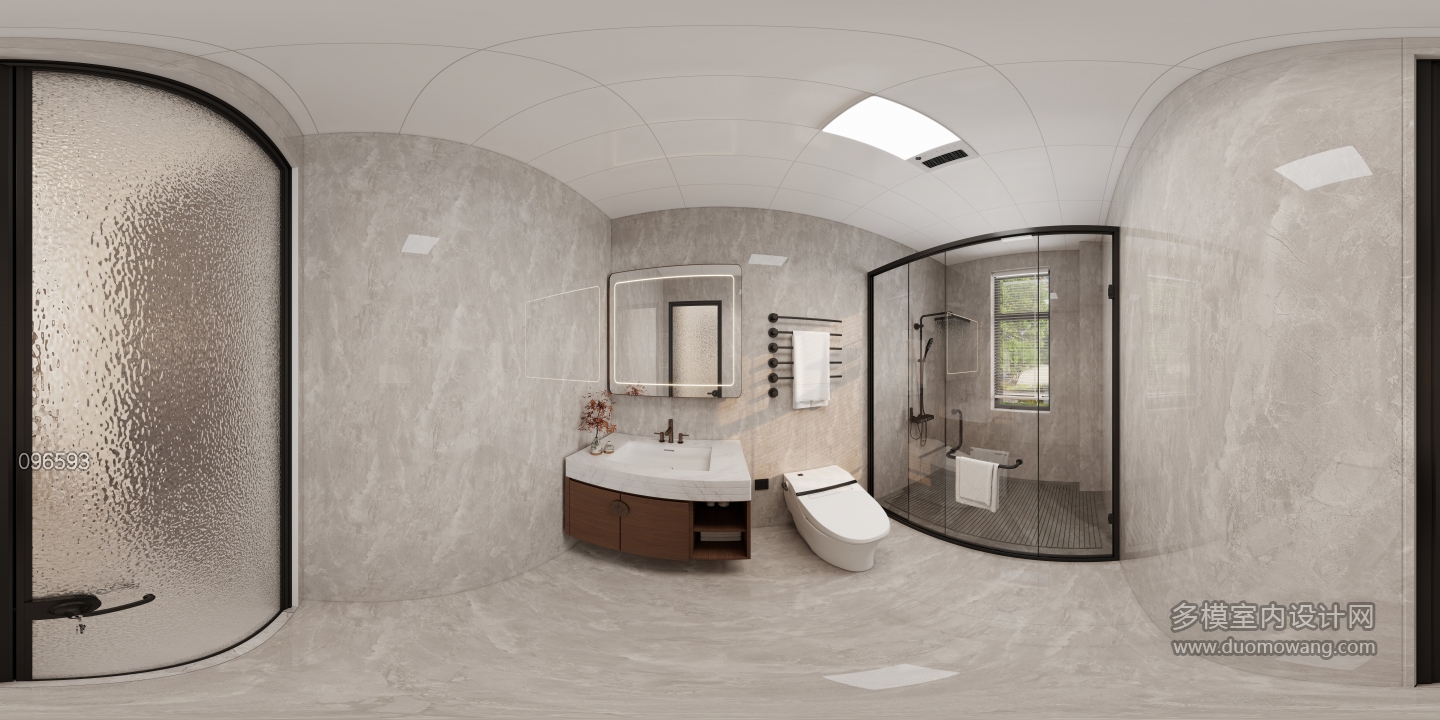 新中式一楼套卫