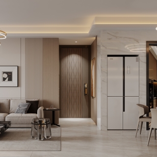 现代客厅沙发背景墙