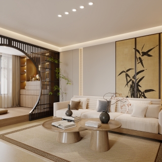 新中式二楼公区