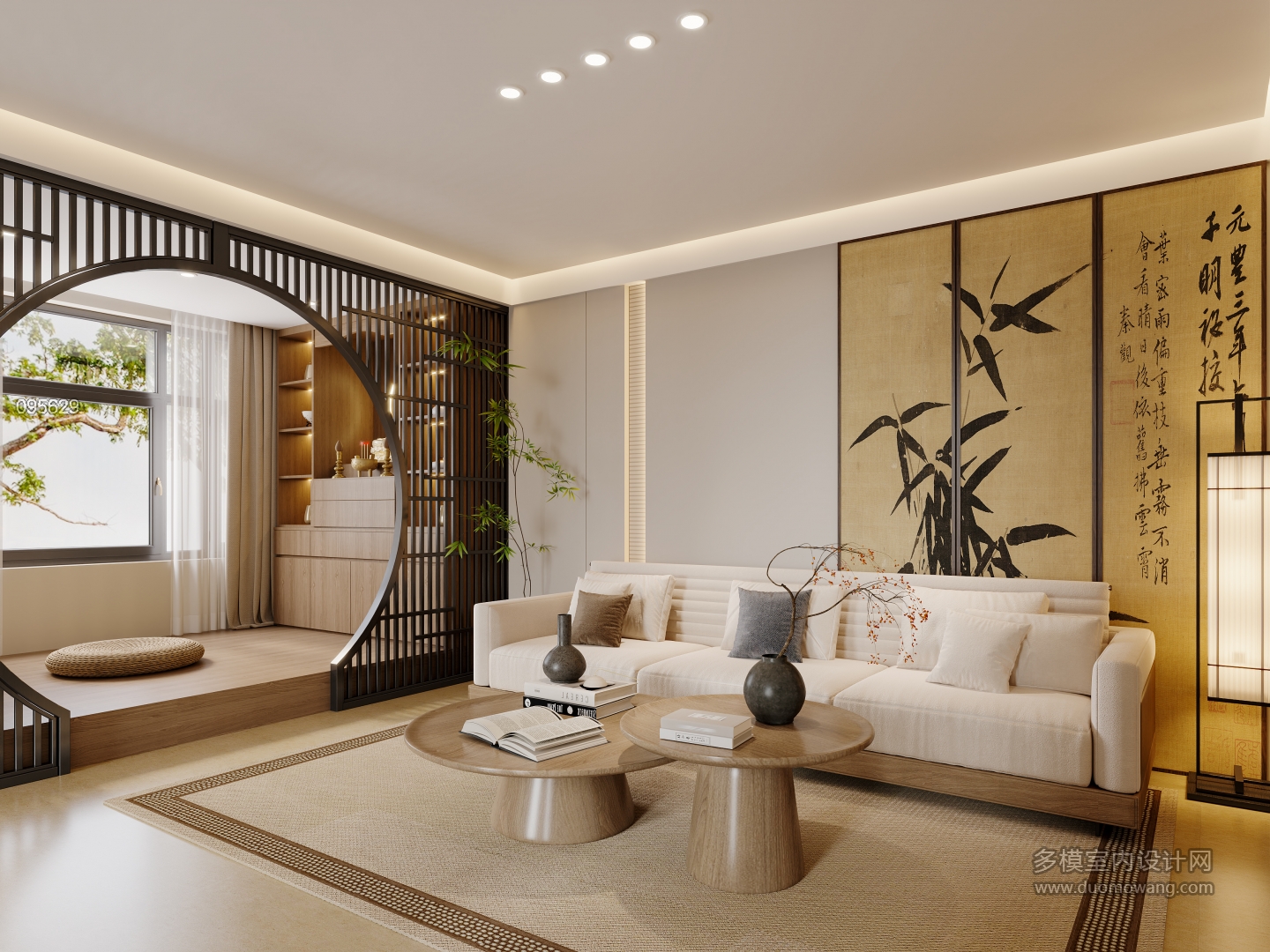 新中式二楼公区