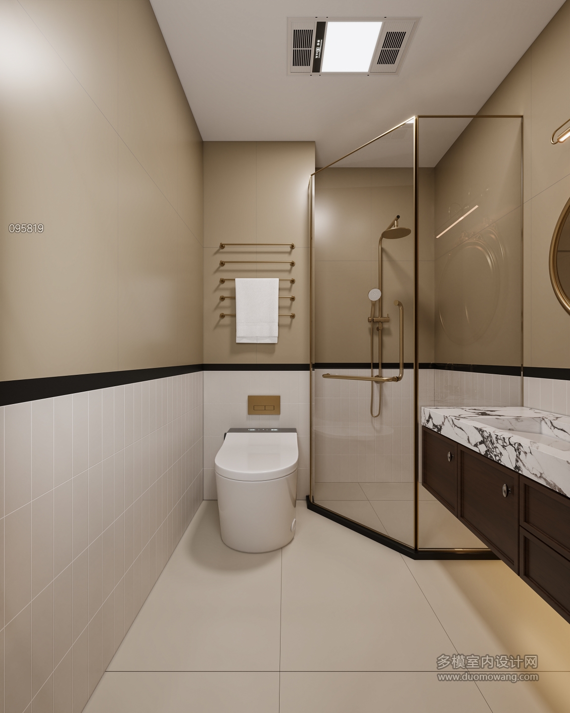 中古次卧卫生间