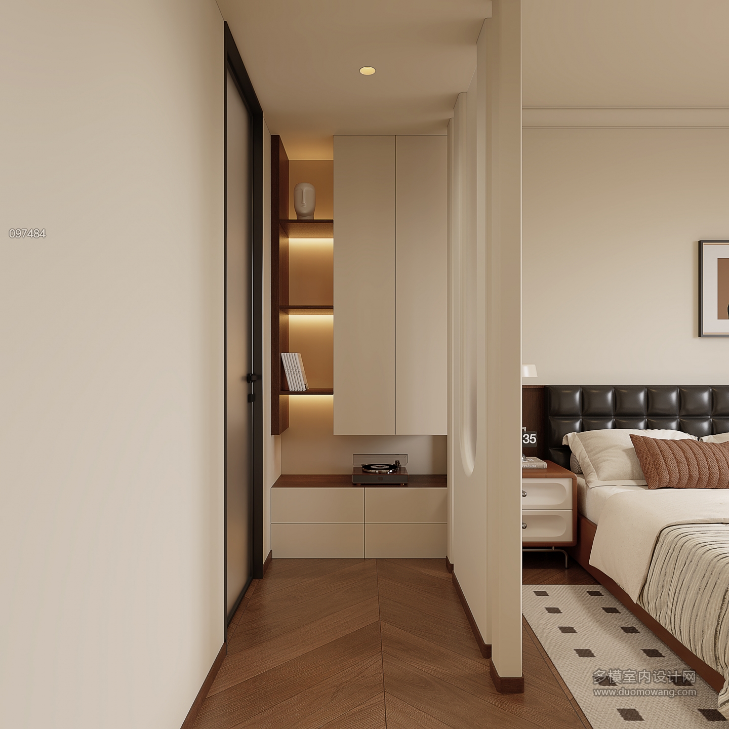 中古风中古风主卧过道