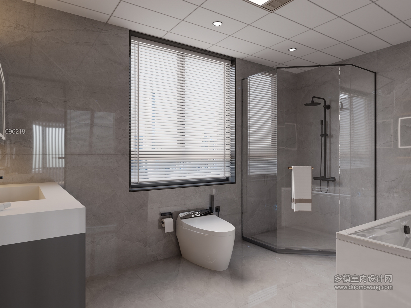 意式 2楼卫生间静态