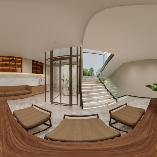 二层楼梯间全景