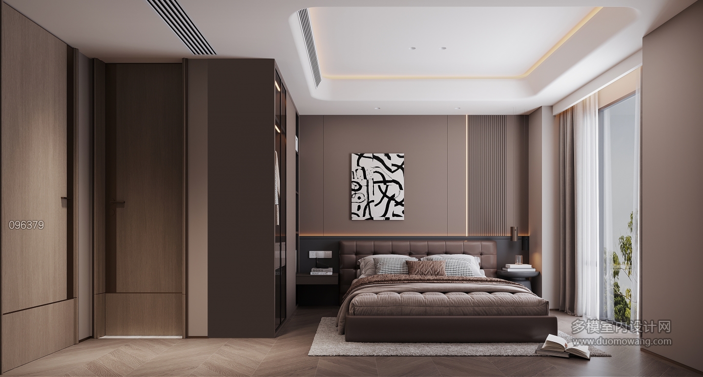 意式现代次卧1特写