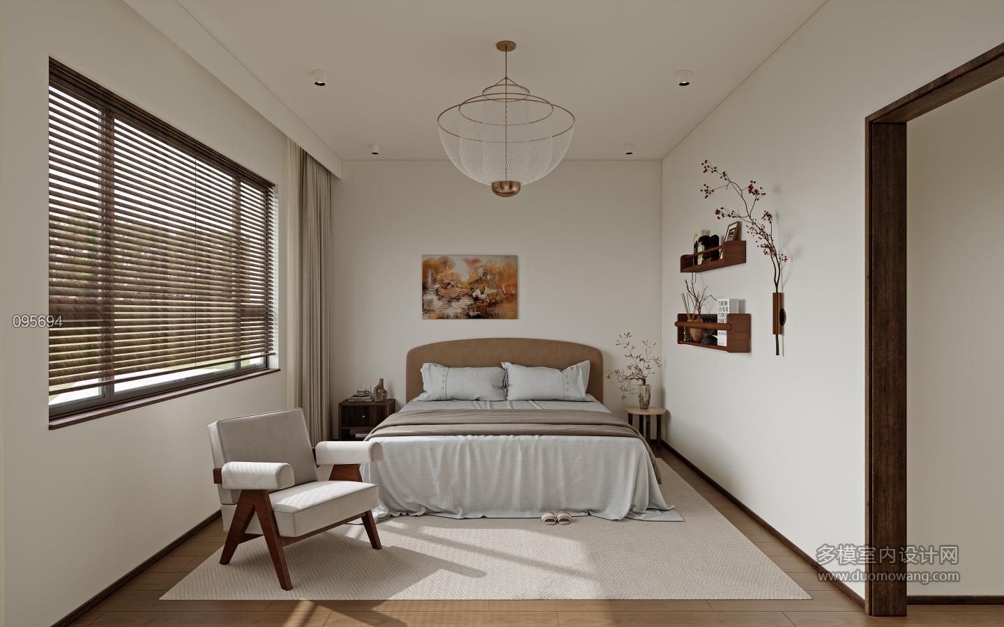 多彩一号_二层次卧室001