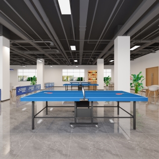 现代活动室乒乓球区