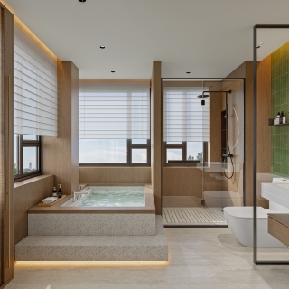 长泰温泉公寓213_卧室2卫生间001