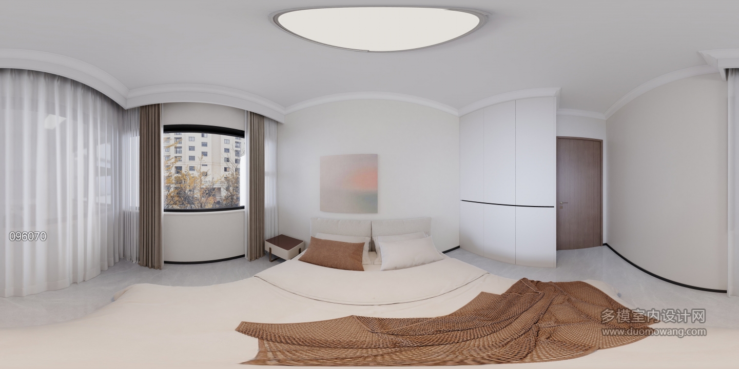 现代简约卧室2