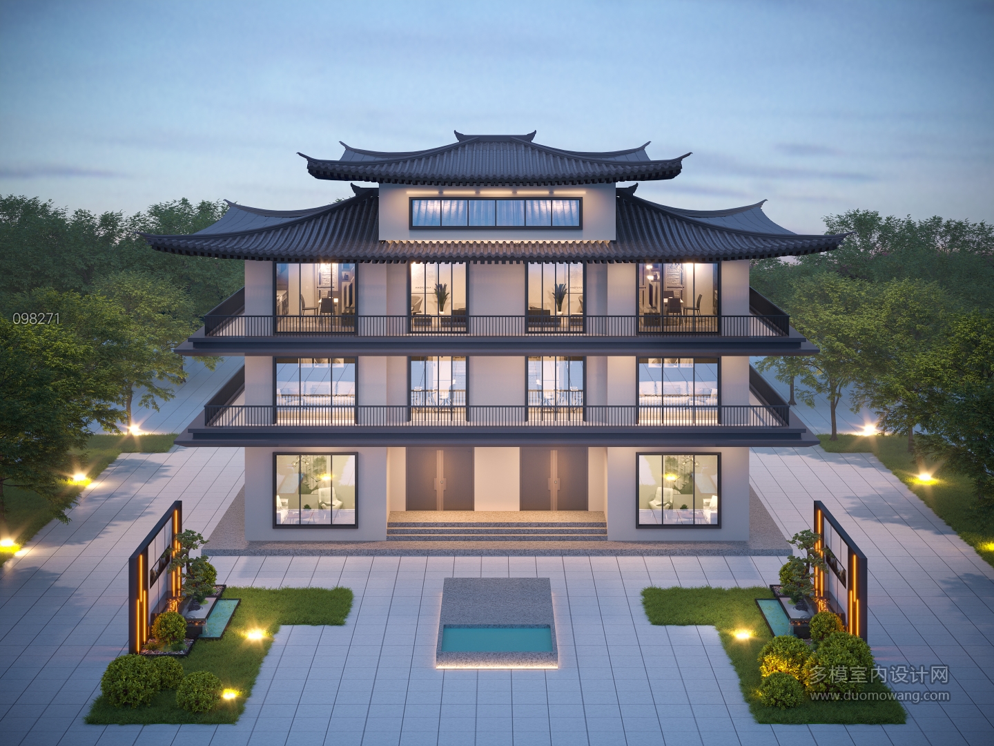 居杠查总中式别墅_CoronaCamera002_0000