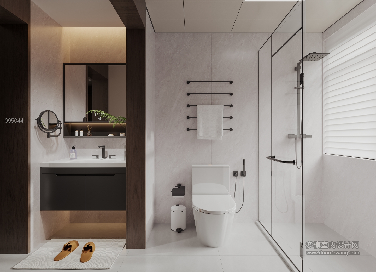 现代公共卫生间