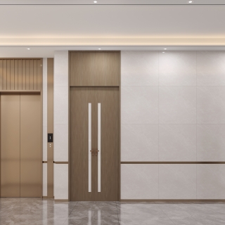 现代5，8#号楼大堂效果1