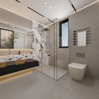 一层意式卫生间