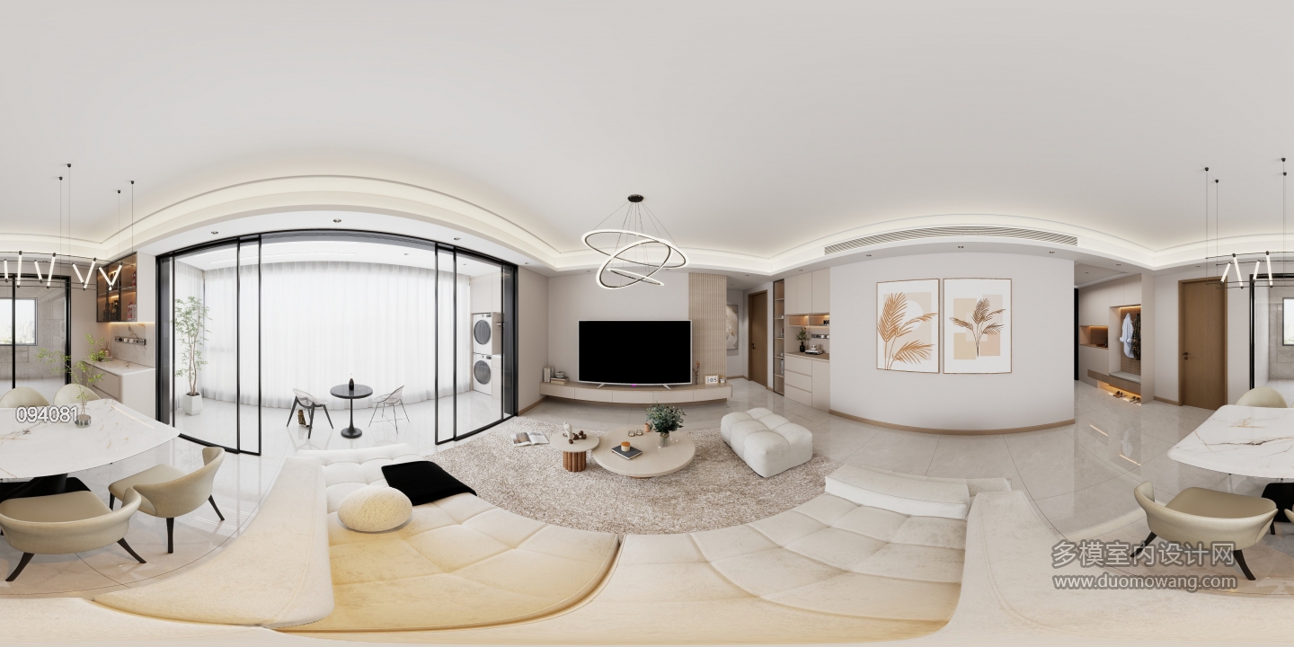 现代简约-客餐厅