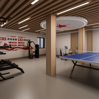 现代健身室