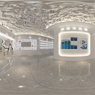 现代展厅全景1