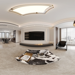 现代意式风客厅