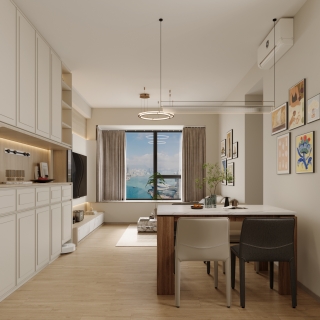 现代简约客厅01