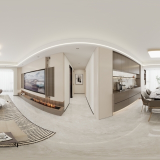 现代-客餐厅（方案二）