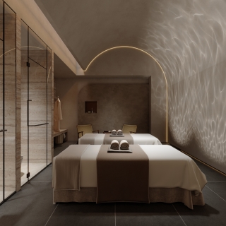 现代美容院包房