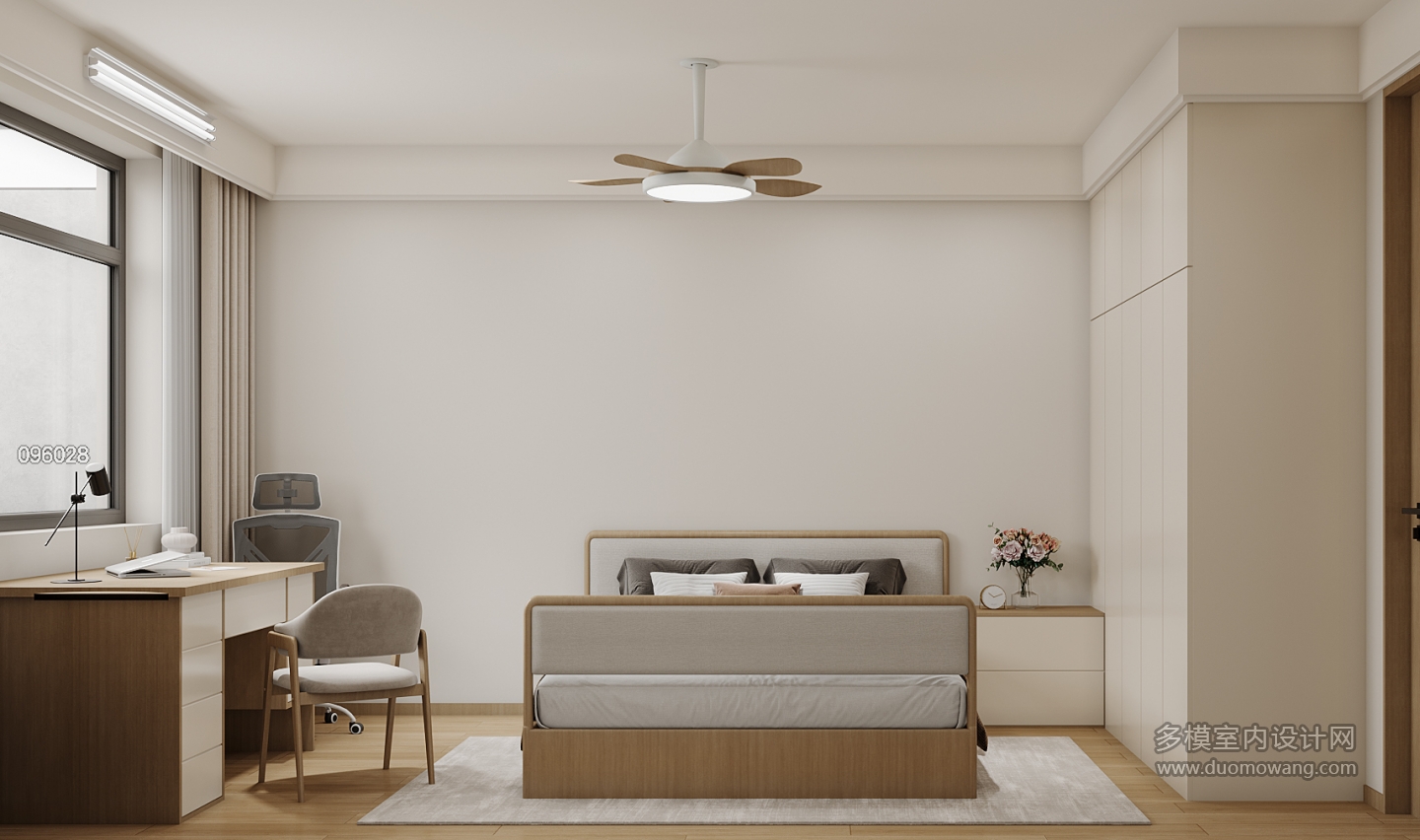 现代-卧室1特写