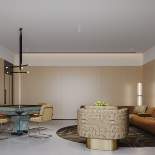 现代会所麻将室二