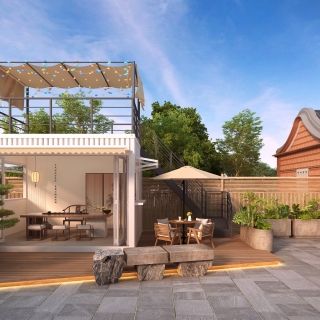 同安温泉民宿正面