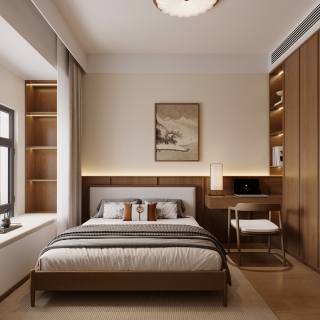 新中式南向次卧