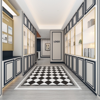 美式复古 前厅(7)