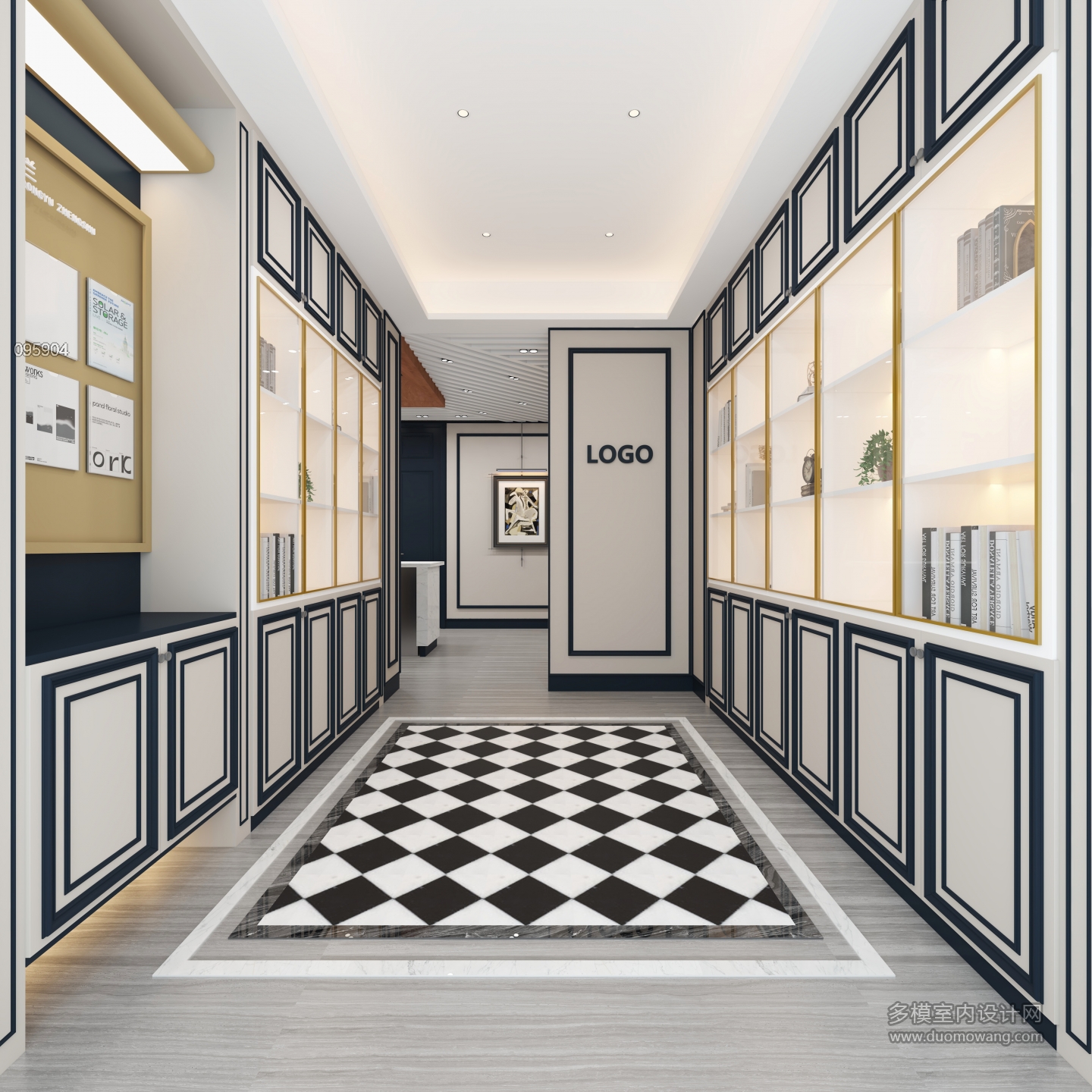 美式复古 前厅(7)