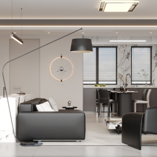 现代意式风客厅特写1