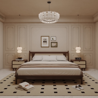 法式负一层卧室