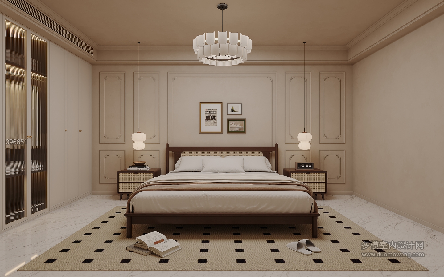 法式负一层卧室