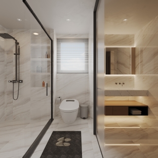 现代二楼卫生间