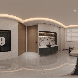 四楼休息厅全景