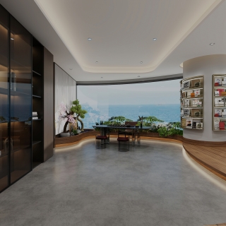 现代花园封窗静态