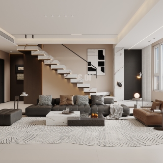 现代客餐厅特写B