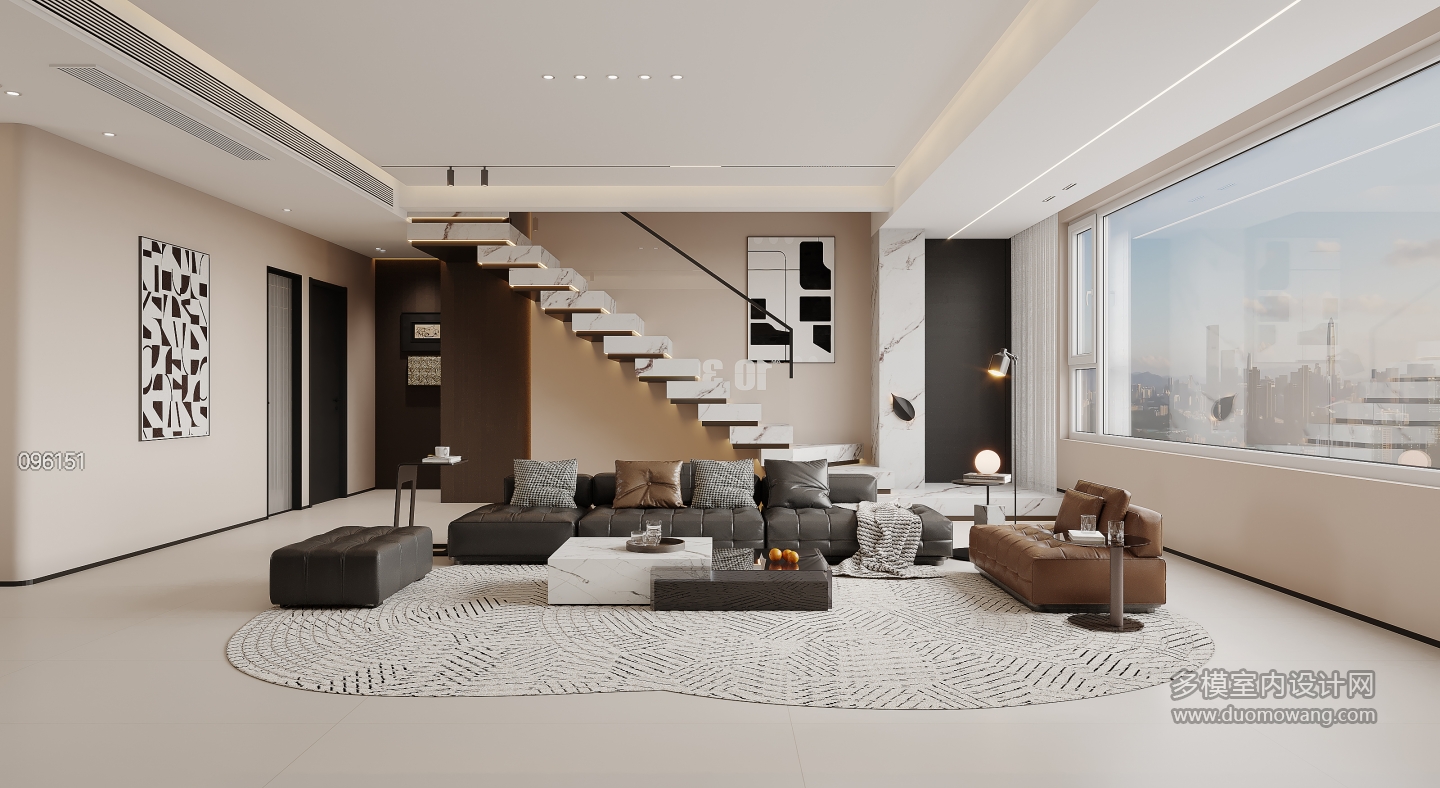 现代客餐厅特写B