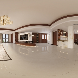 中式客餐厅-全景